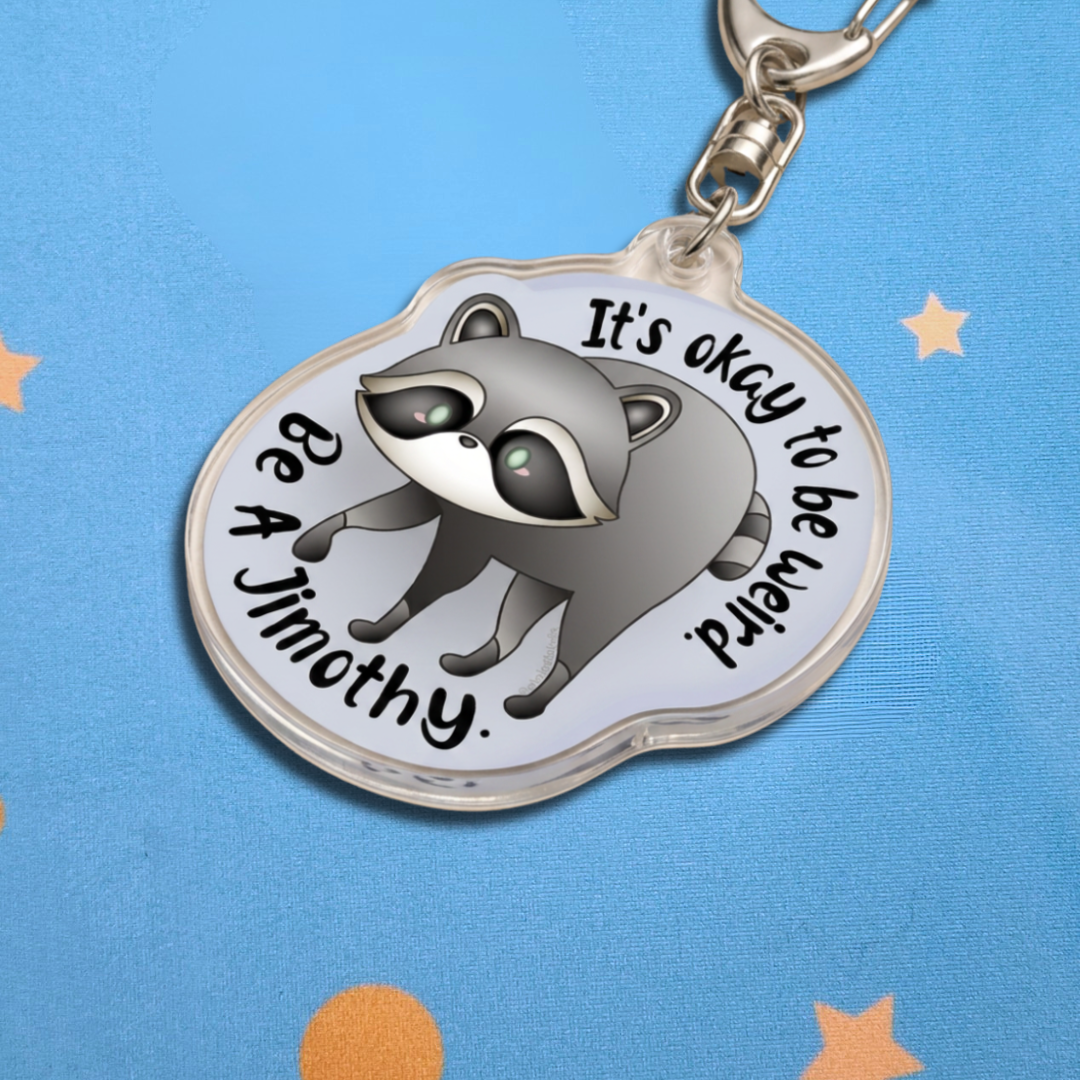 Jimothy Raccoon Charm