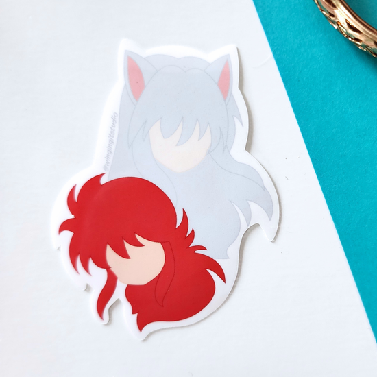Yoko and Kurama Sticker