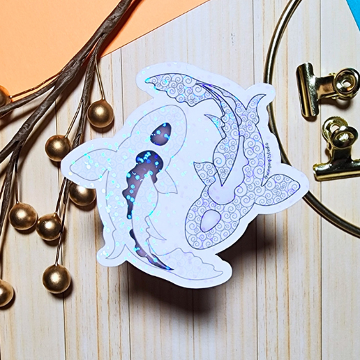 Koi Fish Sticker
