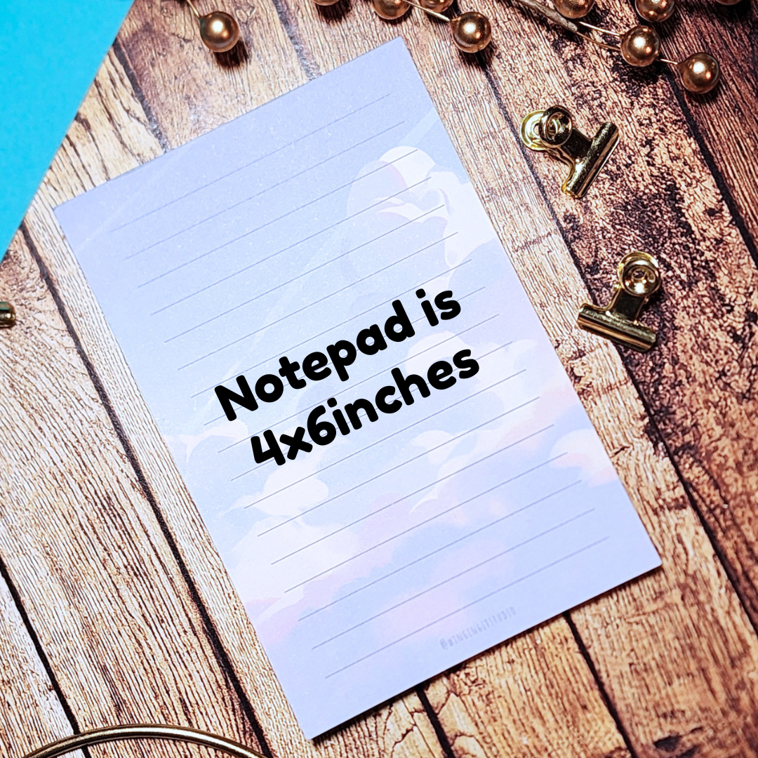 Dreamy Sky Notepad