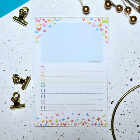 Read Gay Books Butterfly Notepad