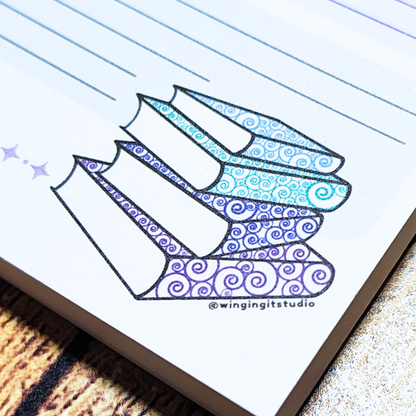 Book Review Notepad