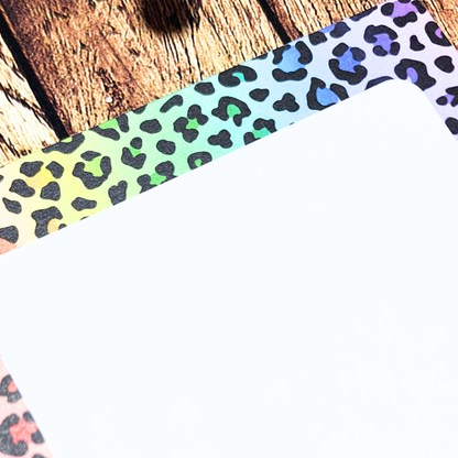 Rainbow Leopard Notepad