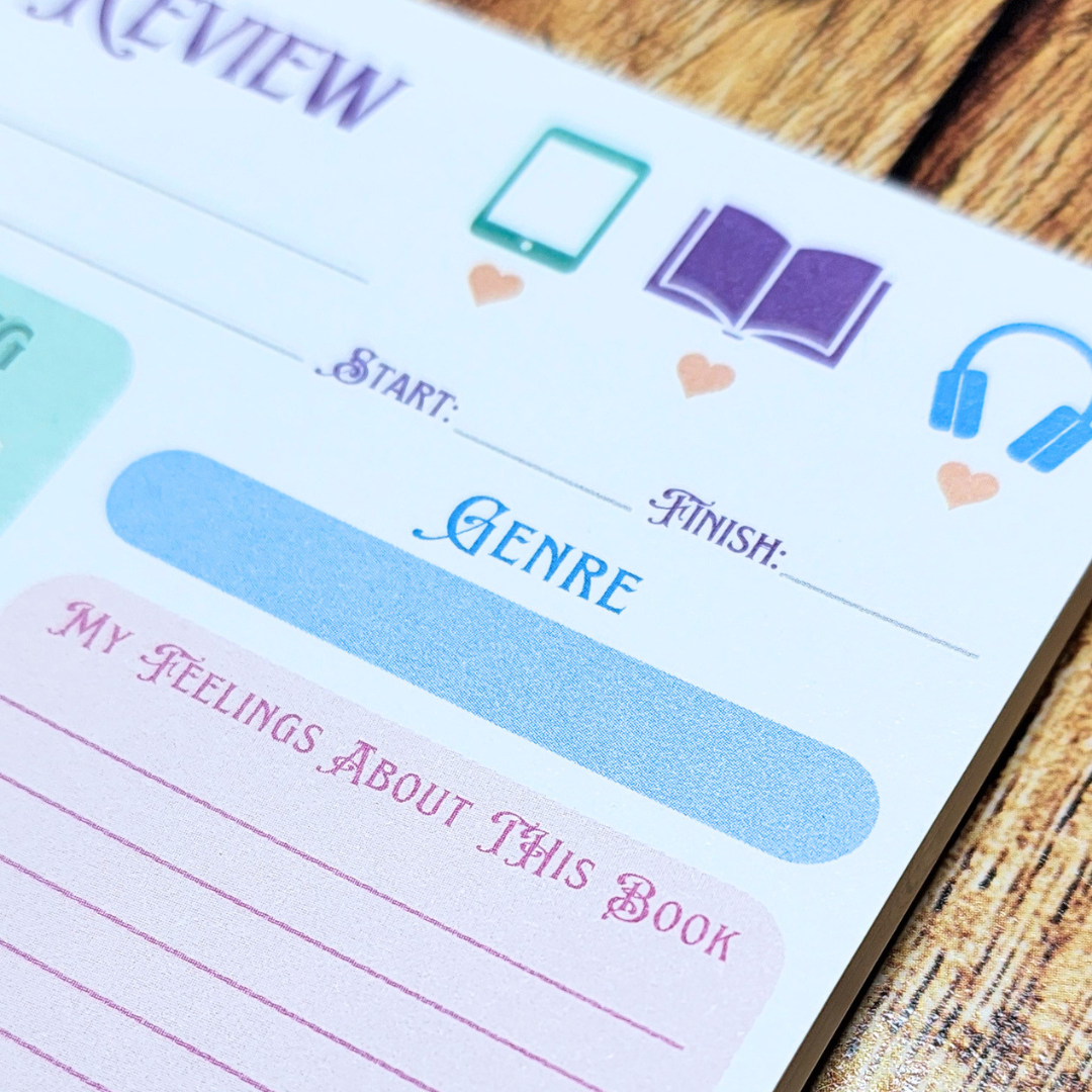 Book Review Notepad
