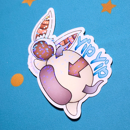 Appa and Momo Sticker