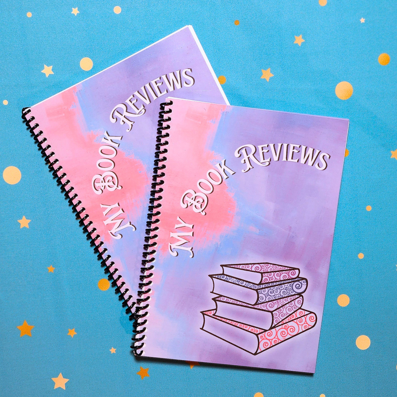 Book Review Pages Notebook