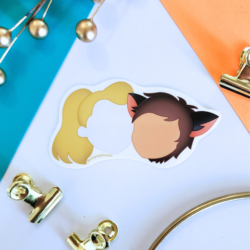 Catradora Sticker