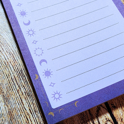 Celestial Moon Notepad