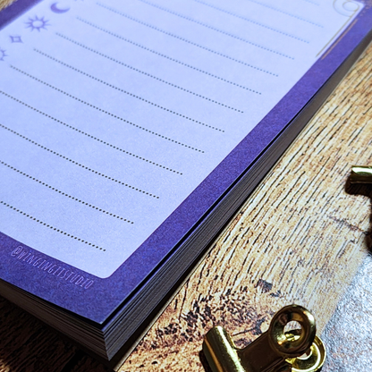 Celestial Moon Notepad