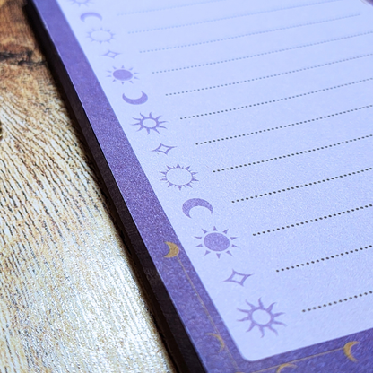 Celestial Moon Notepad