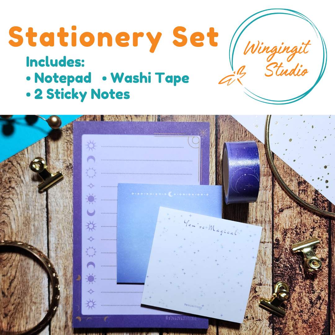 Celestial Moon Notepad