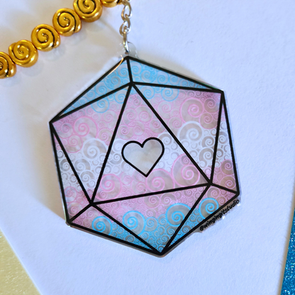 D20 - Pride Flag Charm (6 Designs)