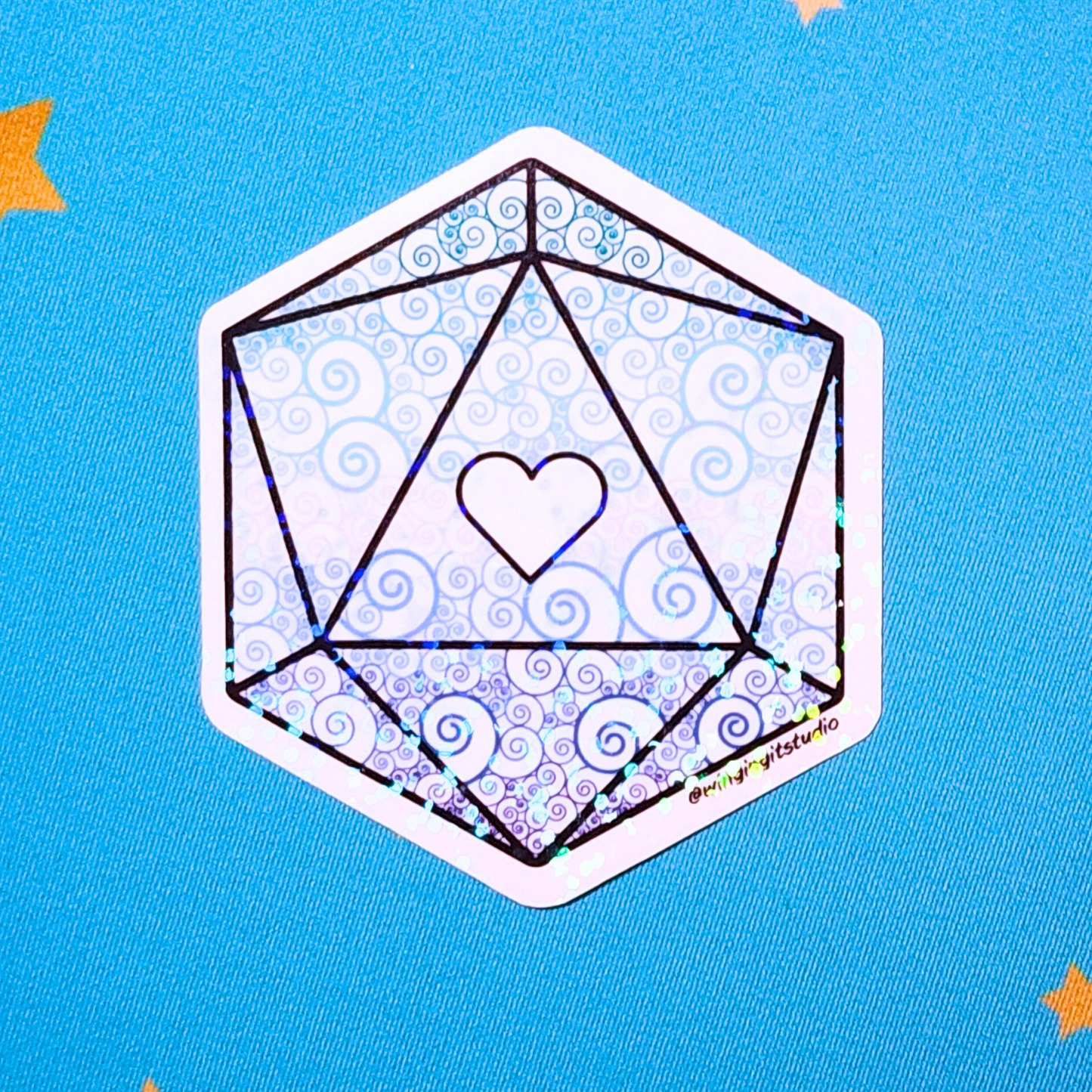 D20 - MLM (Gay) Flag Sticker