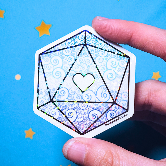 D20 - MLM (Gay) Flag Sticker
