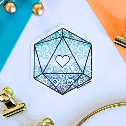 D20 - MLM (Gay) Flag Sticker