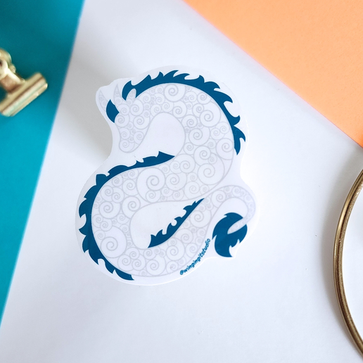 Haku Dragon Sticker