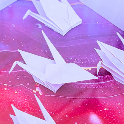 Folded Wishes Shadowbox