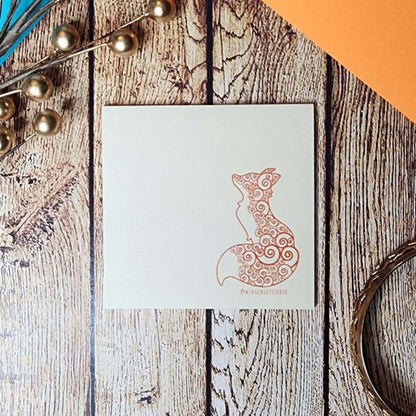 Fox Stationery Set