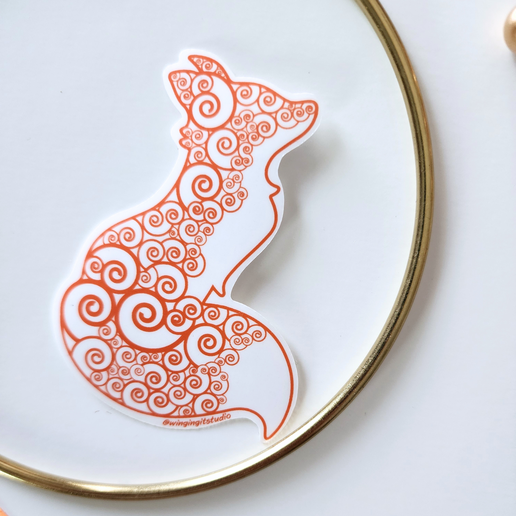 Fox Sticker