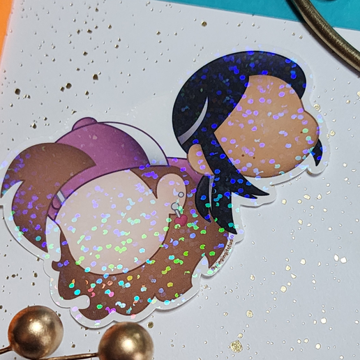 Frankie and Andi Sticker