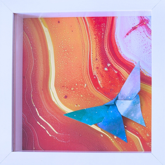Golden Hour Flight Shadowbox