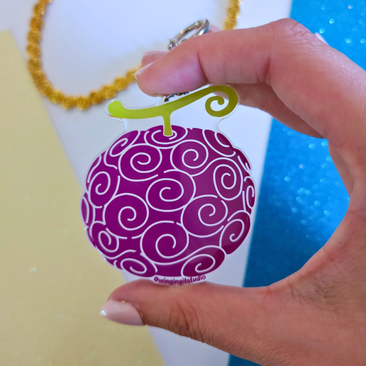 Gum Gum - Luffy's Devil Fruit Charm