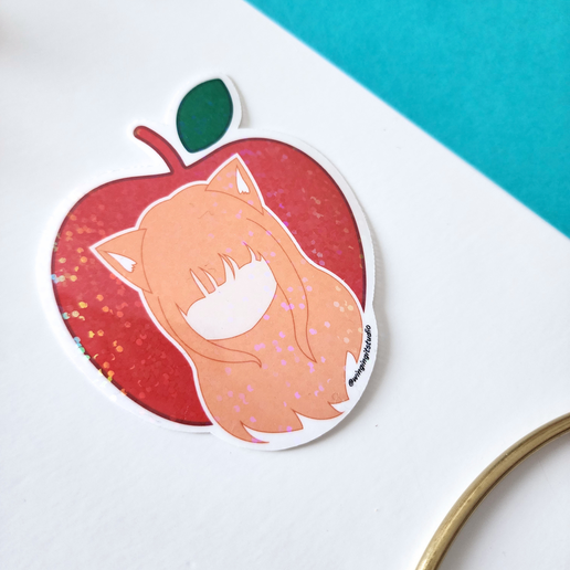 Holo - Spice and Wolf Sticker