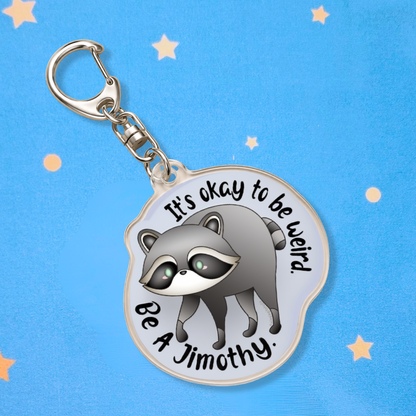 Jimothy Raccoon Charm