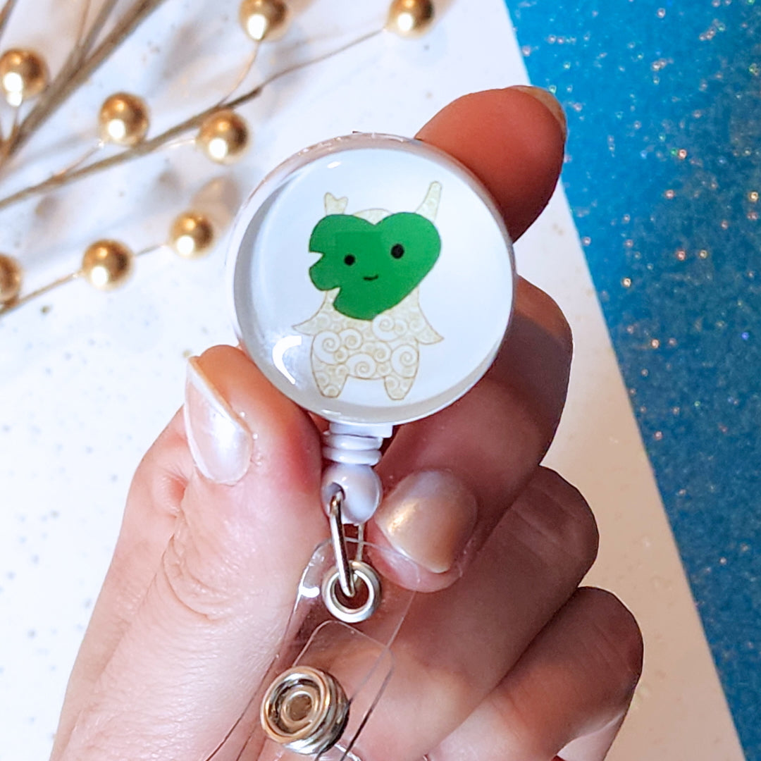Korok Retractable Badge Clip