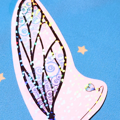 Winged Pen - MLM (Gay) Flag Sticker