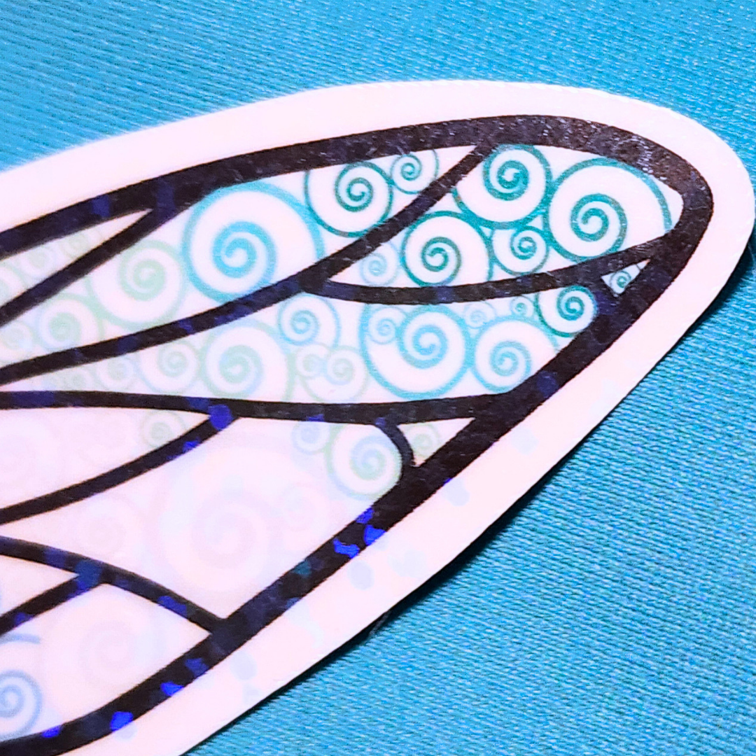 Winged Pen - MLM (Gay) Flag Sticker