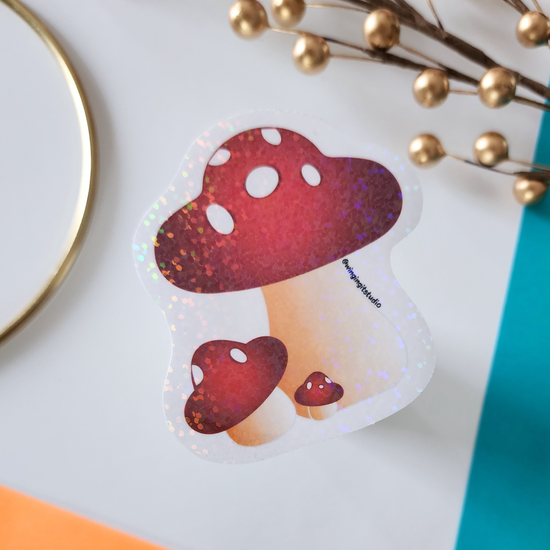 Mushroom Sticker