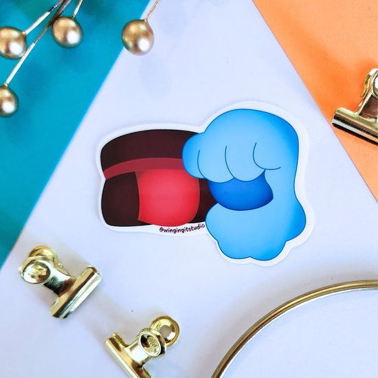 Ruby and Sapphire Sticker
