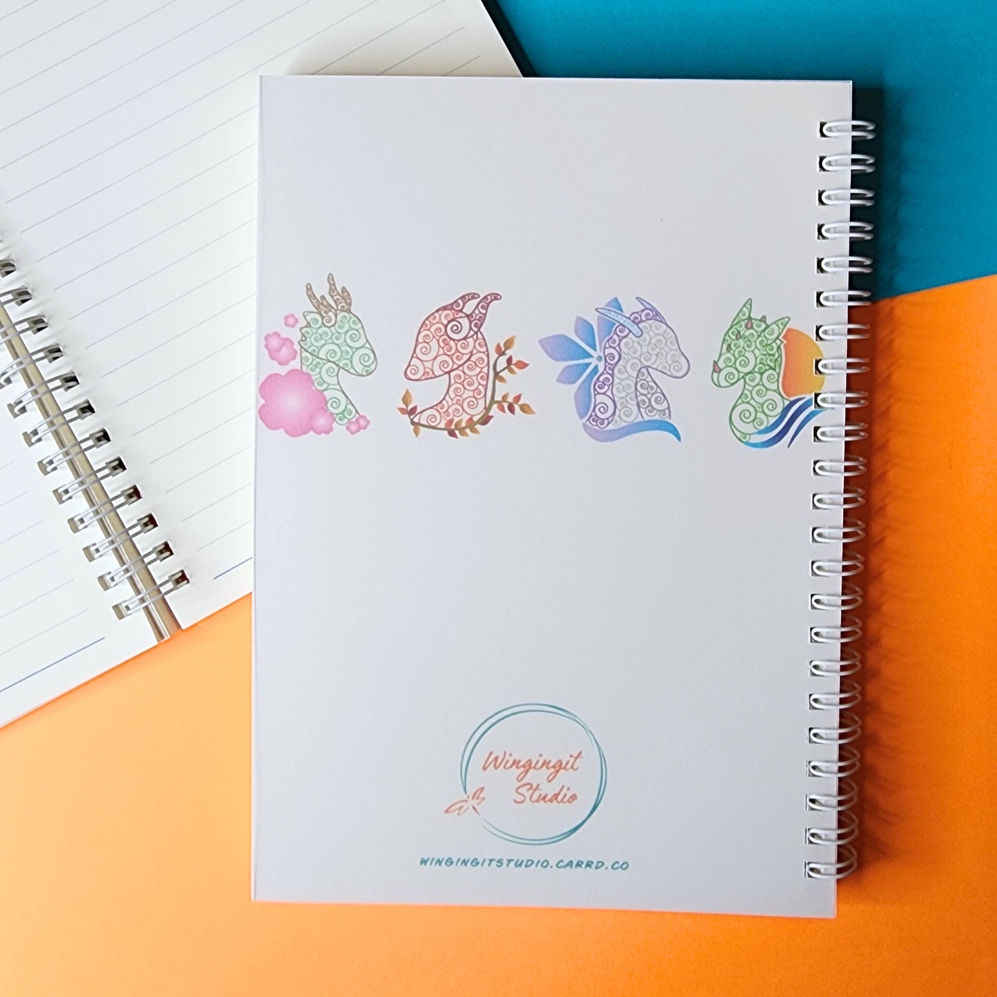 Seasonal Dragons Notebook