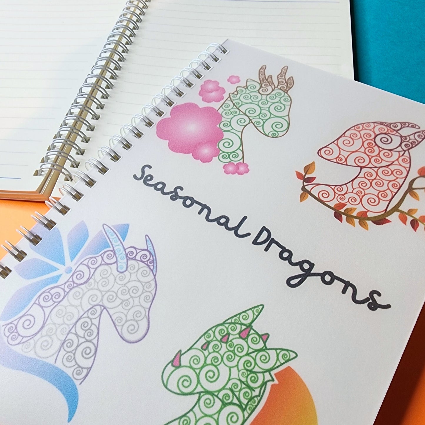 Seasonal Dragons Notebook