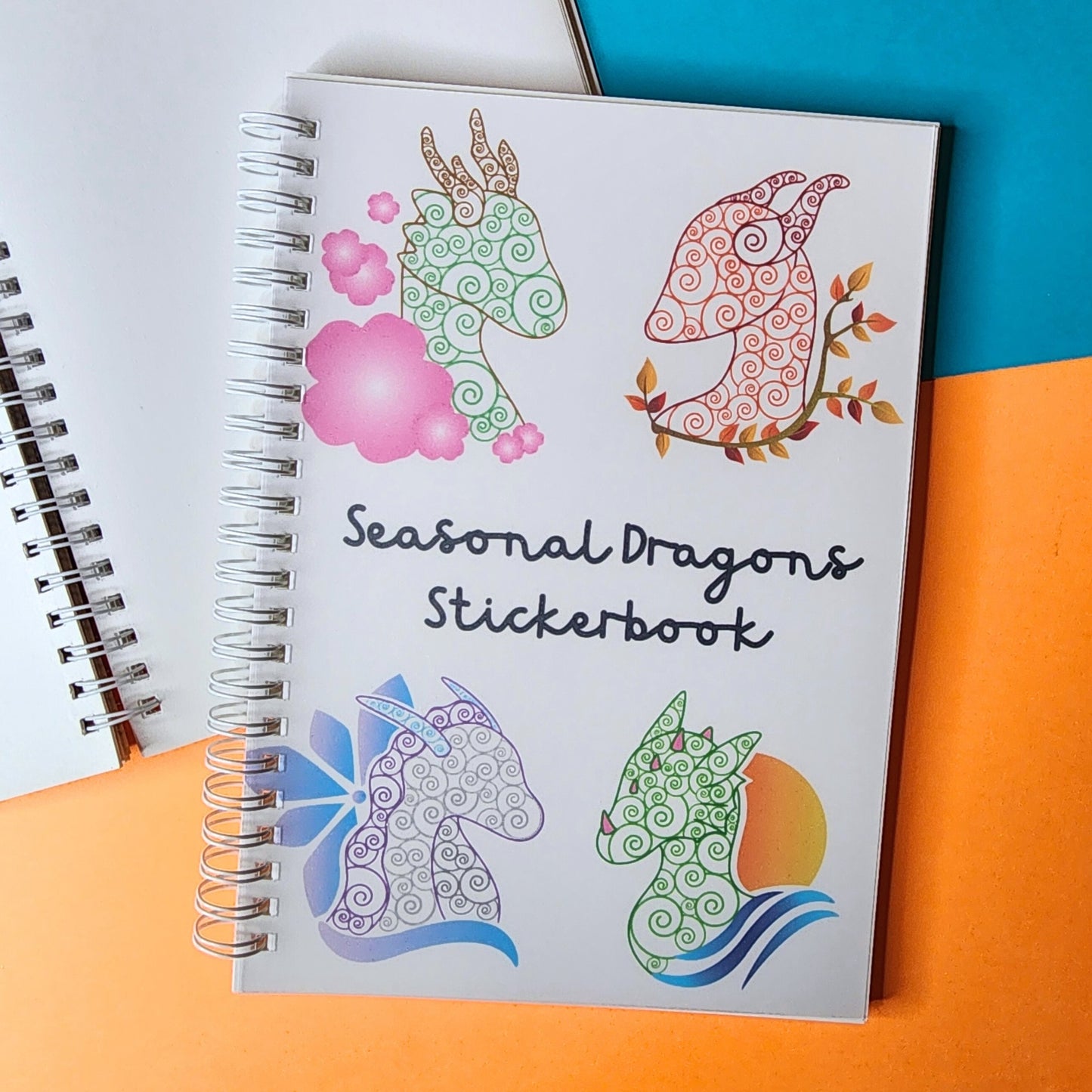 Seasonal Dragons Stickerbook