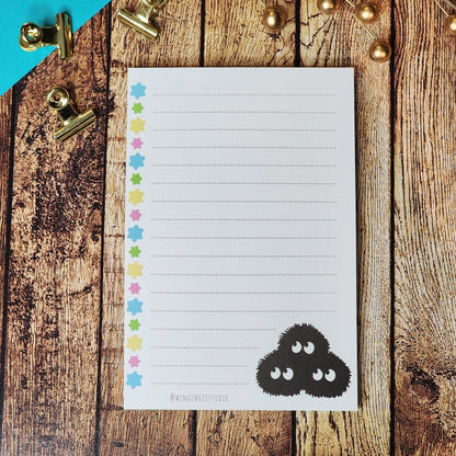 Soot Sprite Notepad