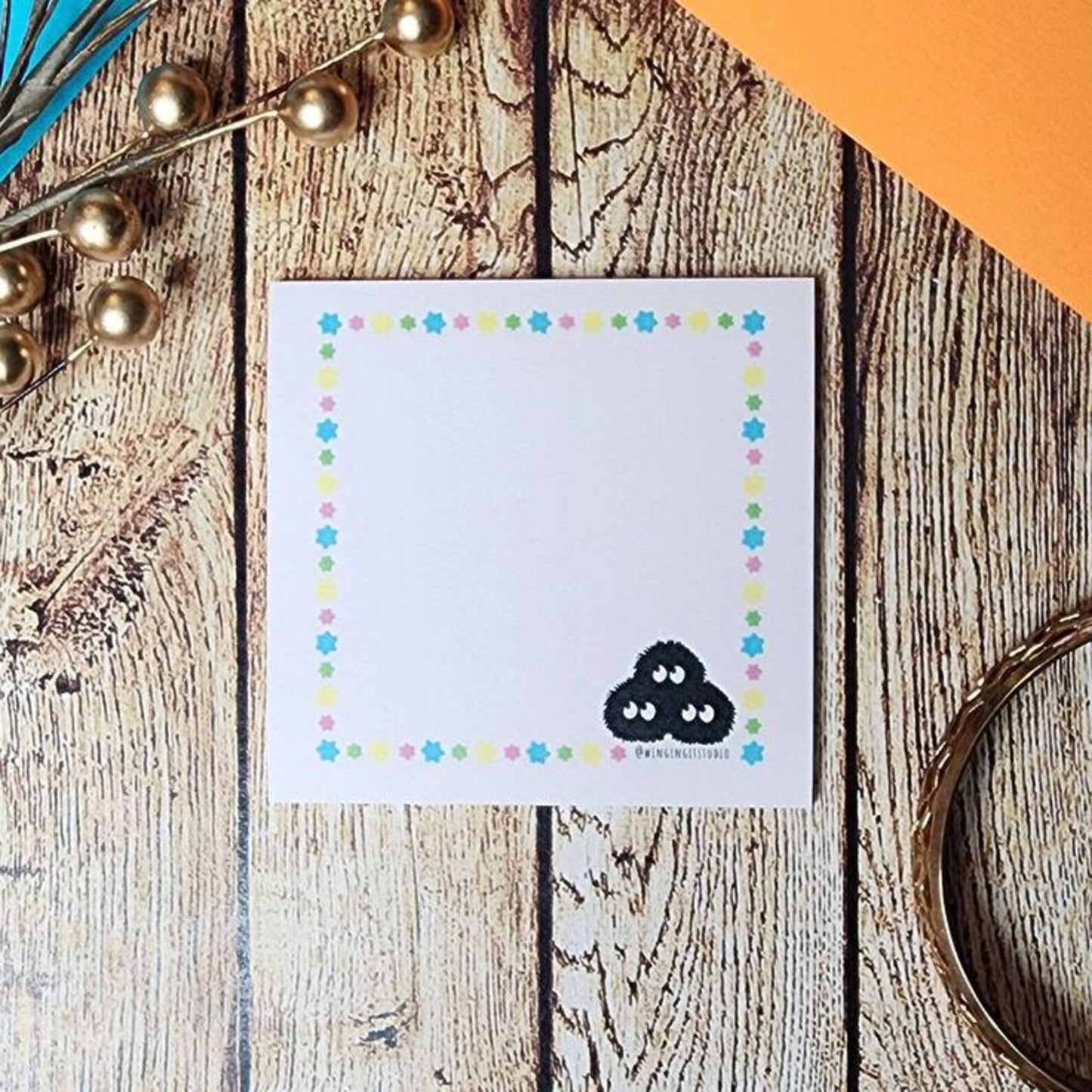 Soot Sprite Stationery Set