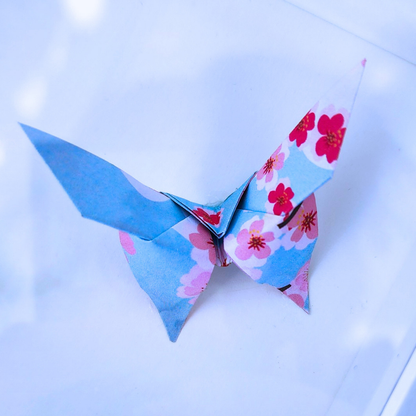 The Courage To Unfold Blue Shadowbox
