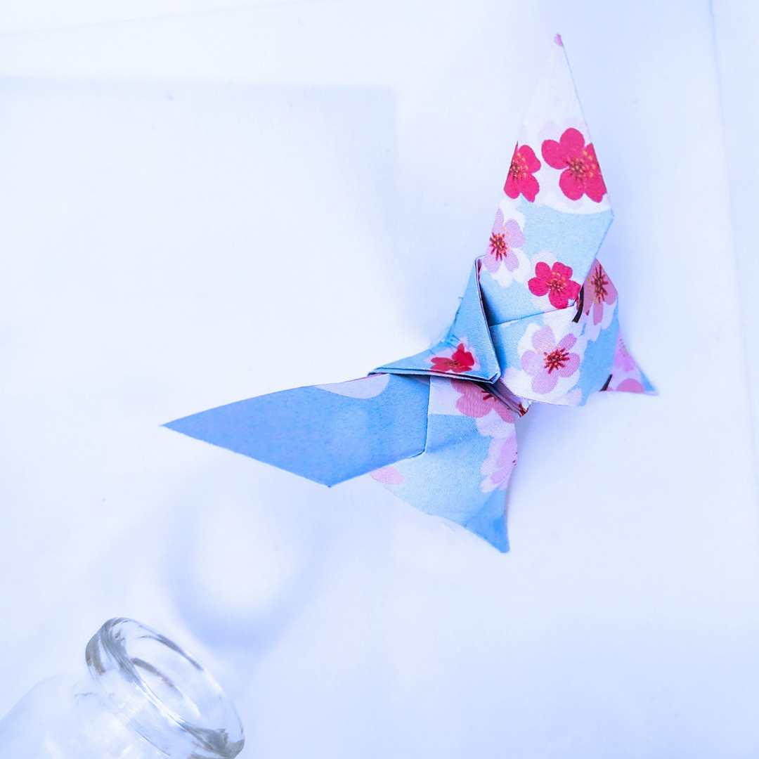 The Courage To Unfold Blue Shadowbox