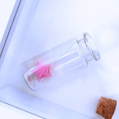 The Courage To Unfold Pink Shadowbox