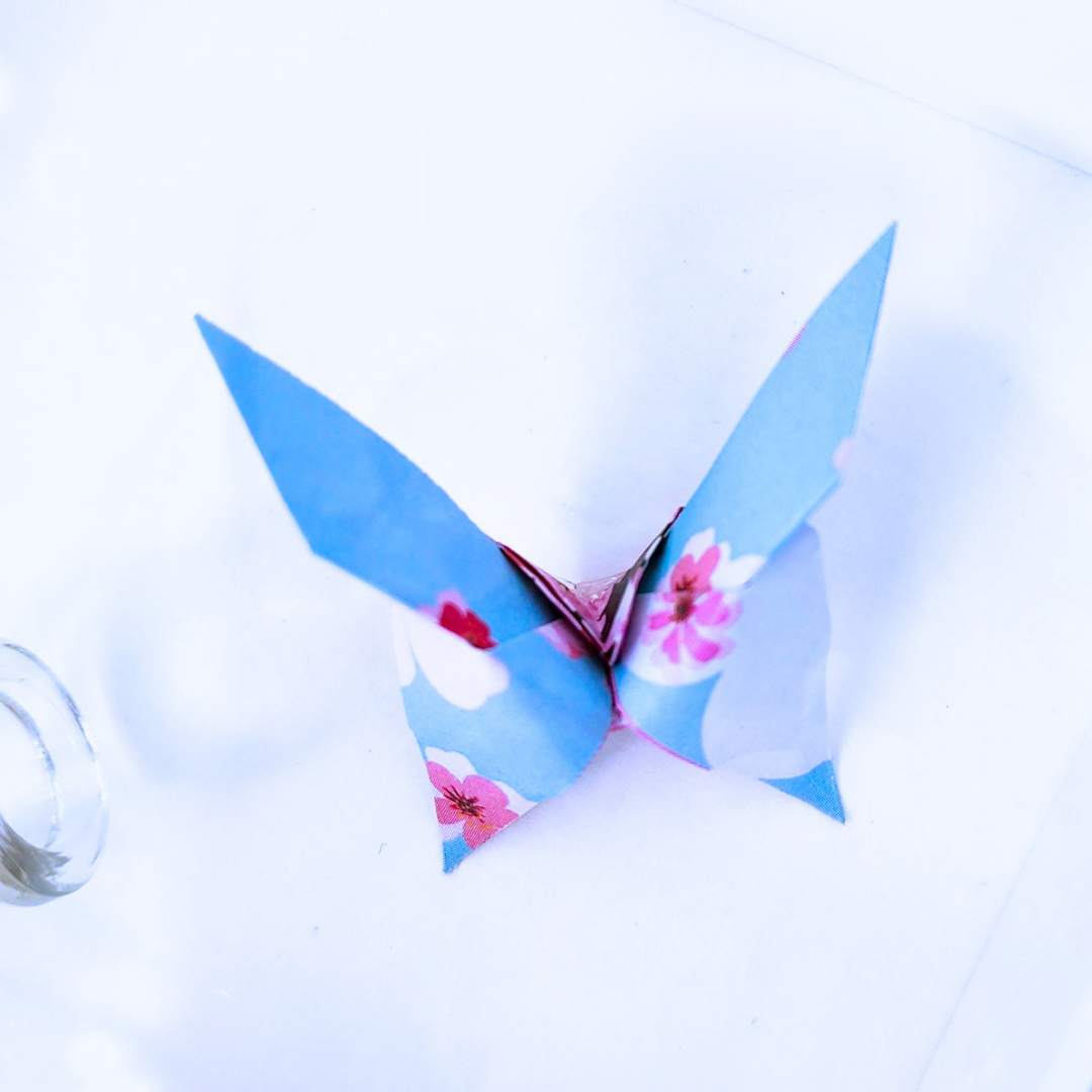 The Courage To Unfold Pink Shadowbox