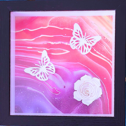 Where Butterflies Dream Shadowbox