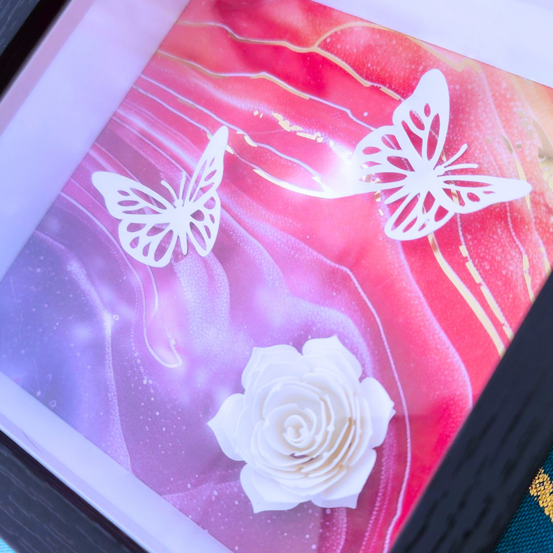 Where Butterflies Dream Shadowbox