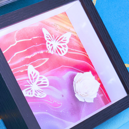 Where Butterflies Dream Shadowbox