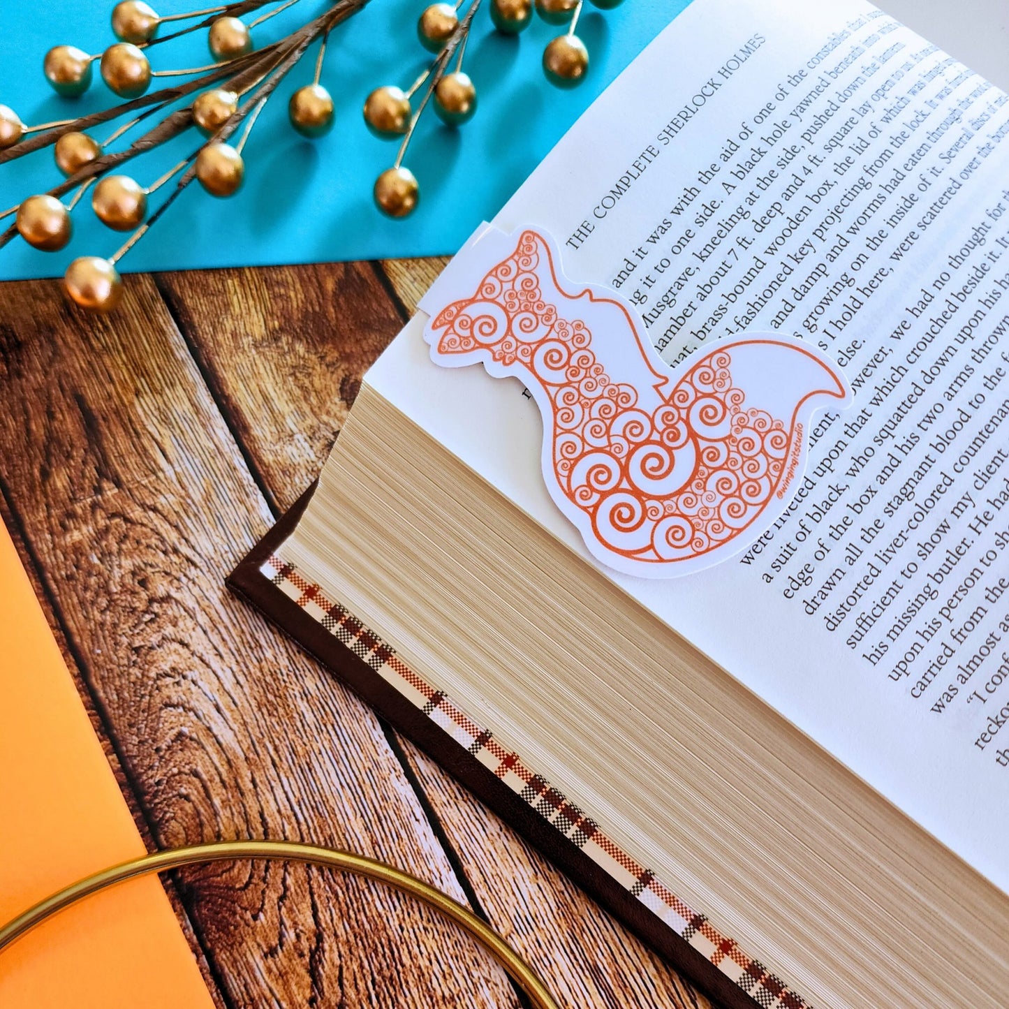 Fox Magnetic Bookmark