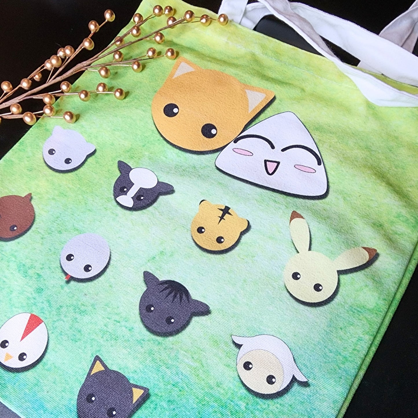 Fruits Basket Canvas Tote Bag
