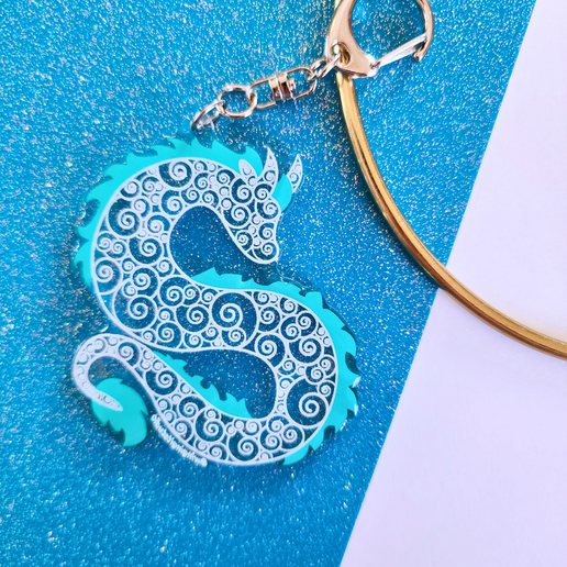 Haku Dragon Charm