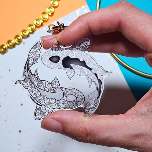Koi Fish Charm