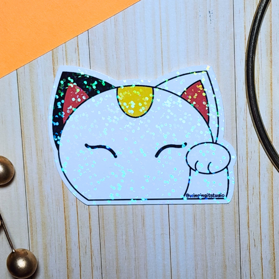 Lucky Cat Sticker
